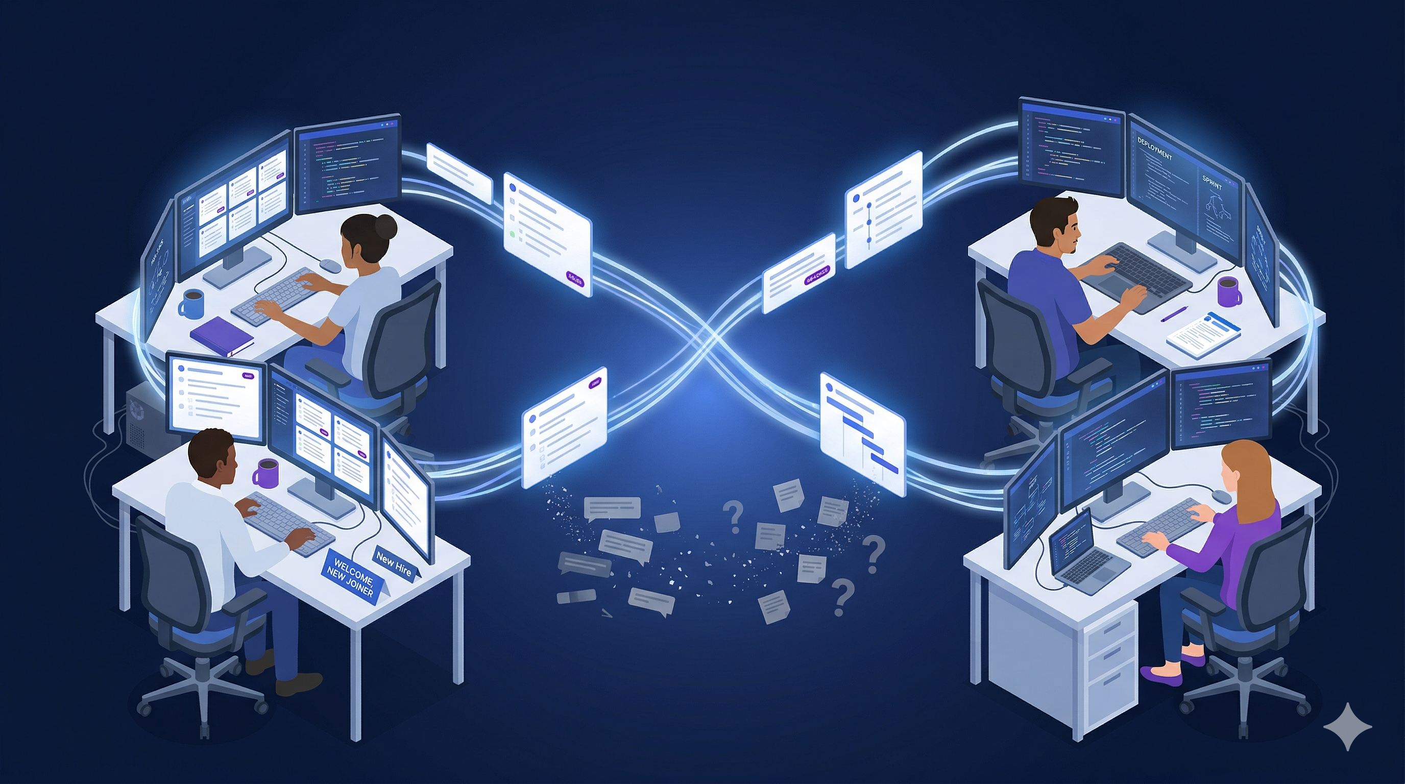 Cortex engineer onboarding — new team members get full project context from day one